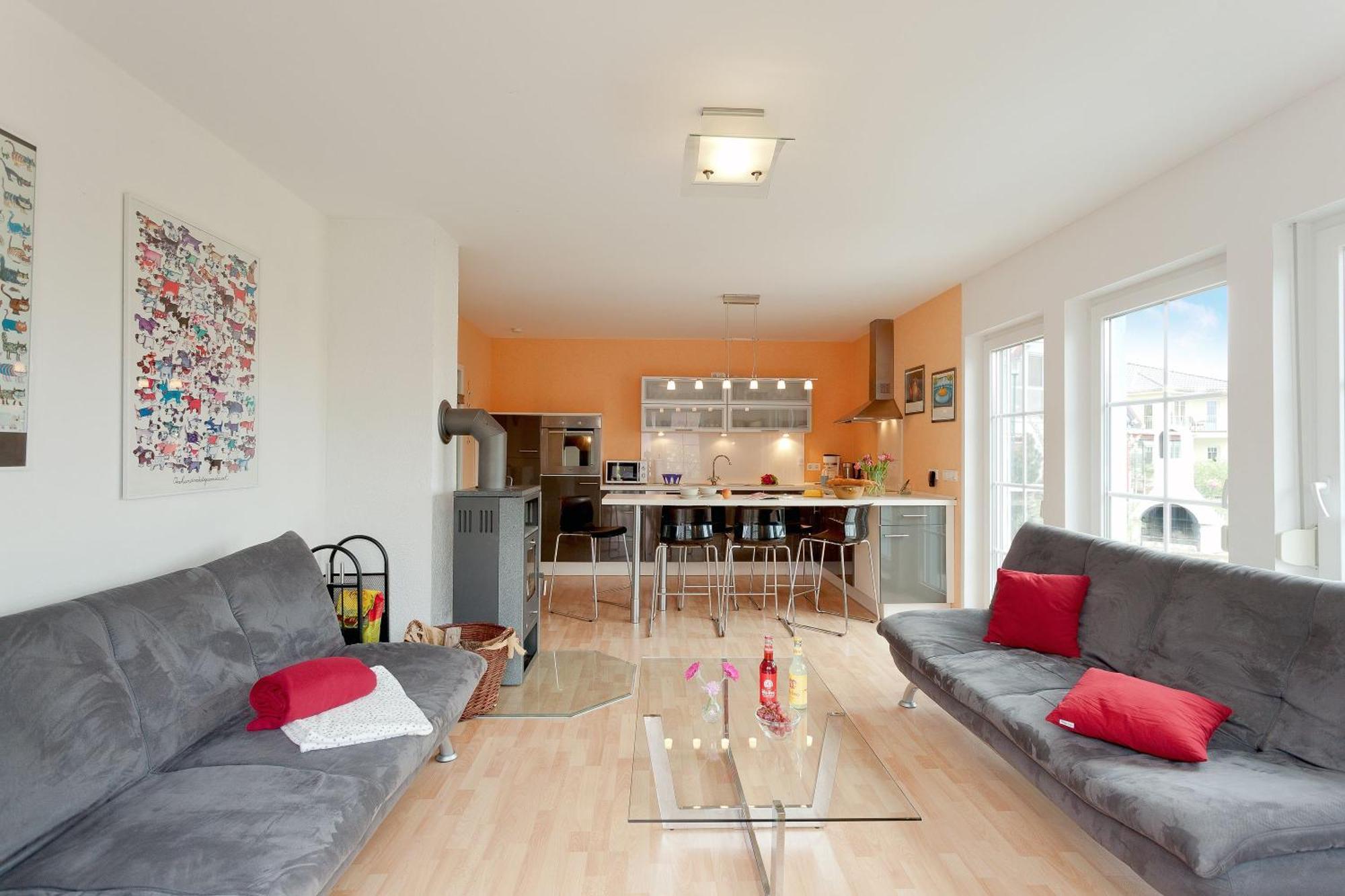 Fh Das Blaue Haus Am Peenestrom 佩讷明德 外观 照片