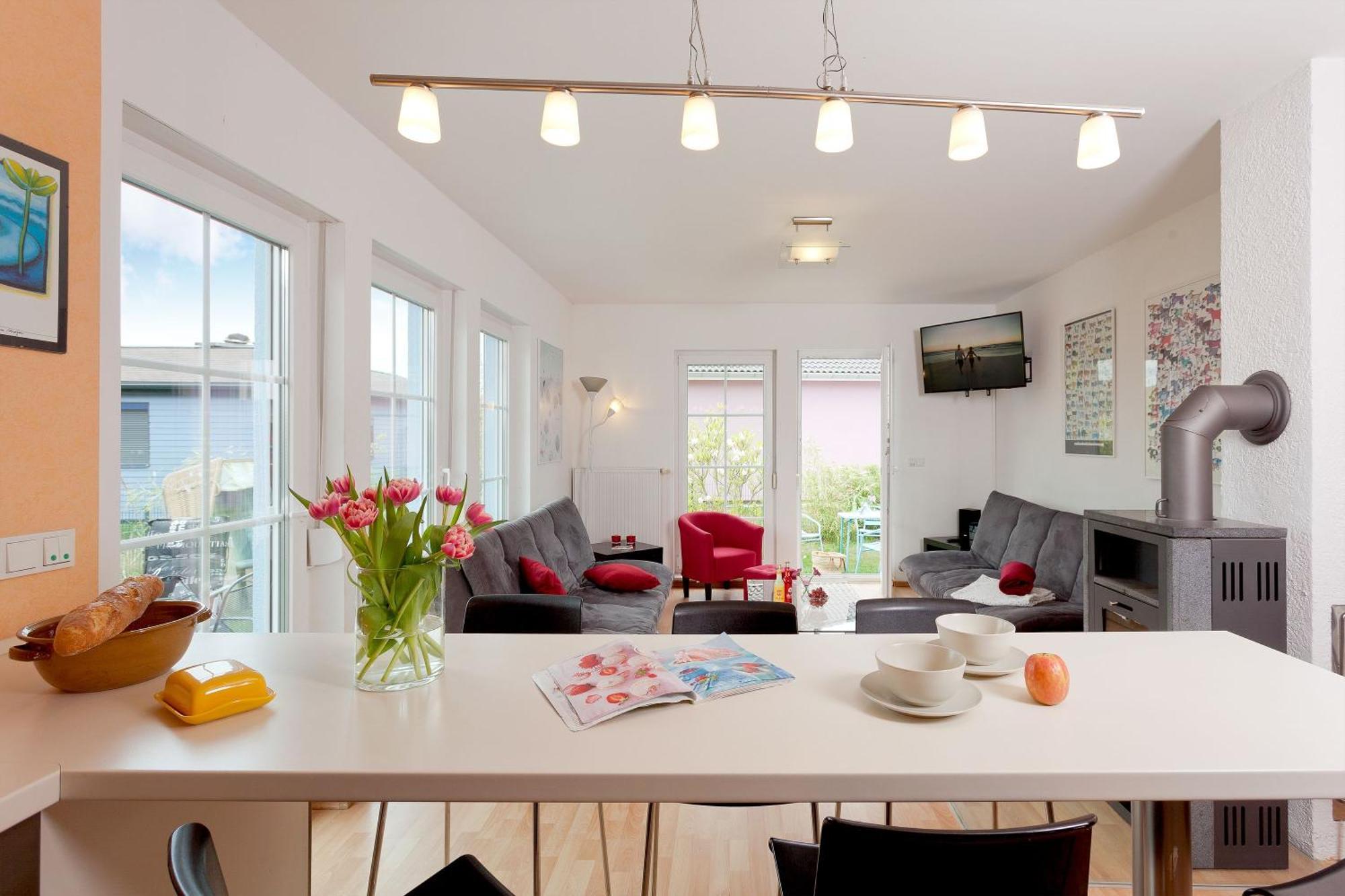 Fh Das Blaue Haus Am Peenestrom 佩讷明德 外观 照片