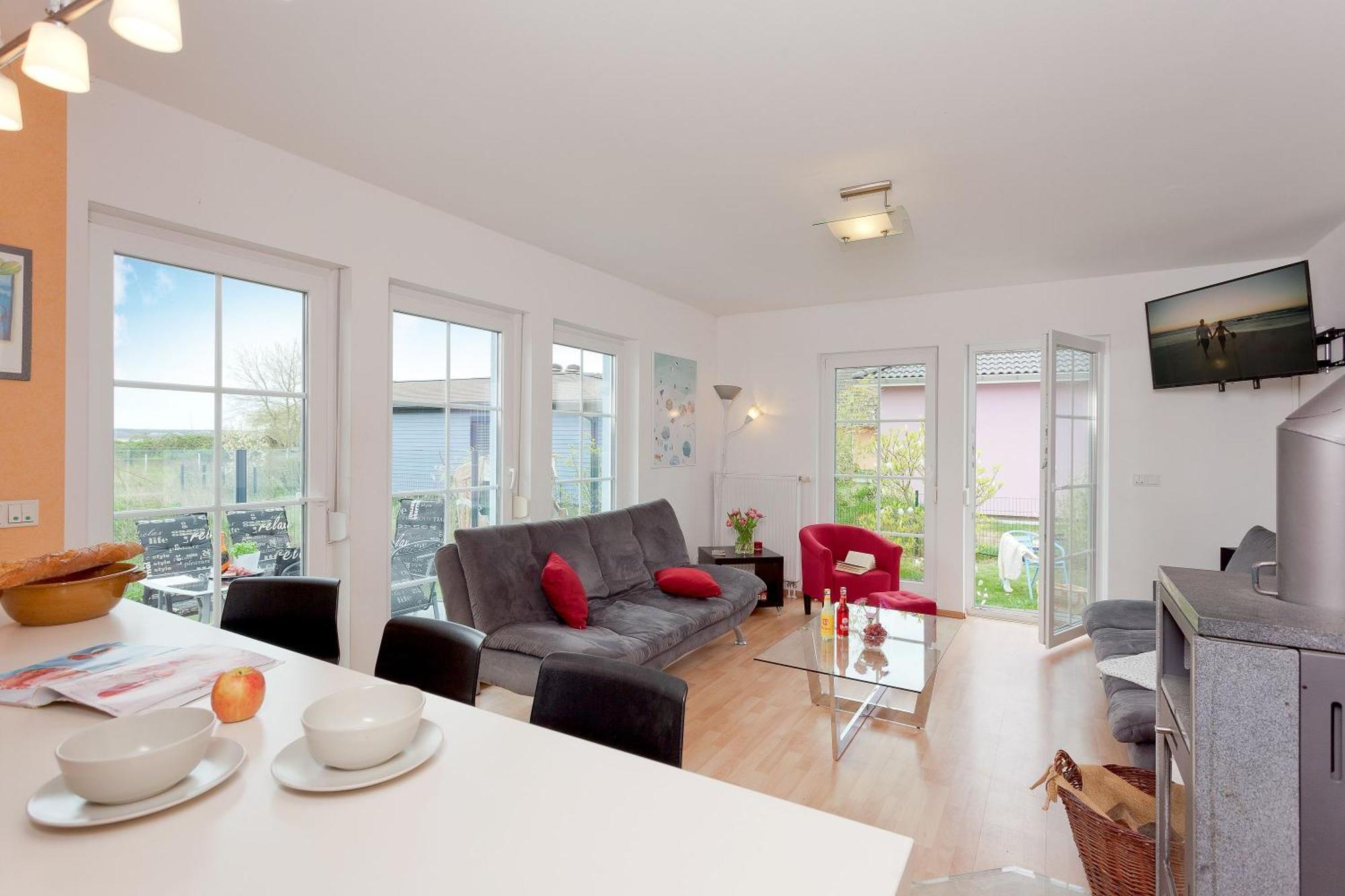 Fh Das Blaue Haus Am Peenestrom 佩讷明德 外观 照片
