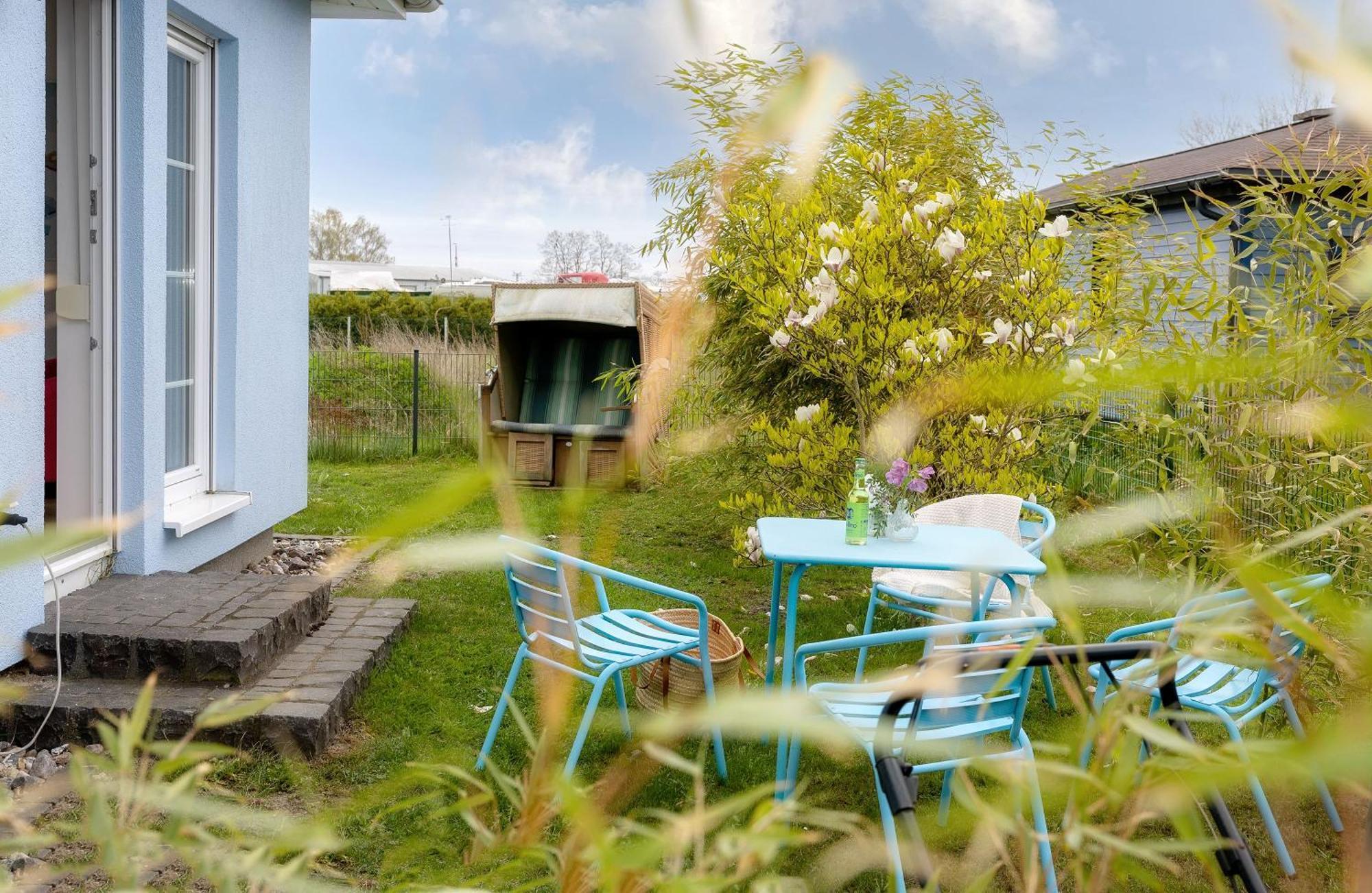 Fh Das Blaue Haus Am Peenestrom 佩讷明德 外观 照片
