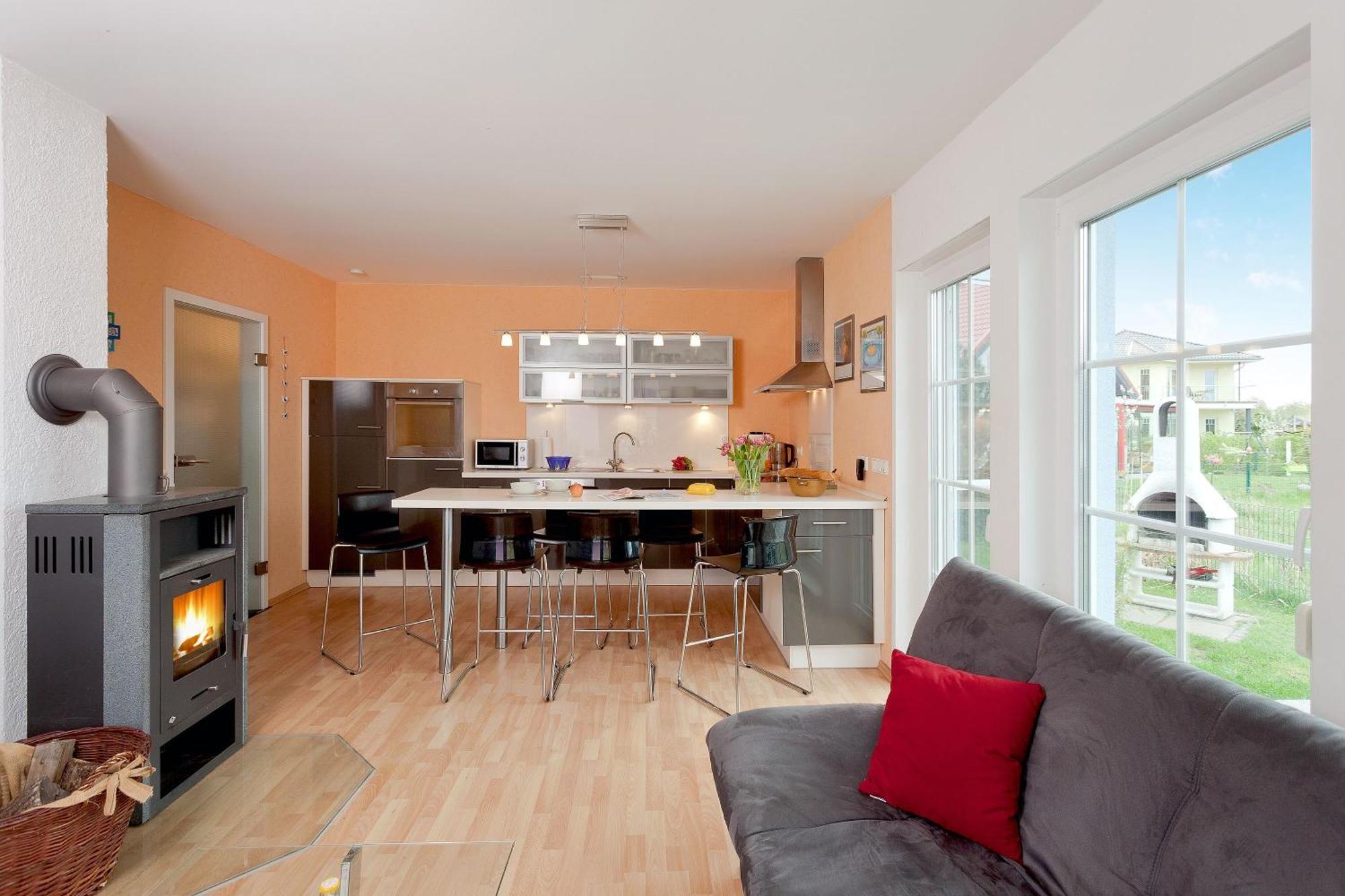 Fh Das Blaue Haus Am Peenestrom 佩讷明德 外观 照片