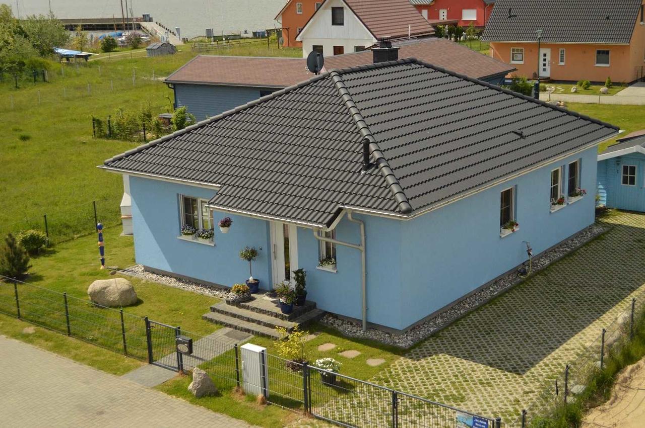 Fh Das Blaue Haus Am Peenestrom 佩讷明德 外观 照片